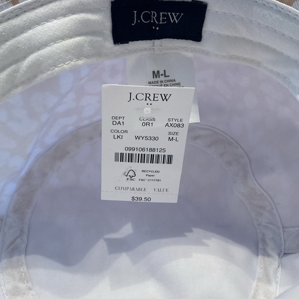 JCrew Factory printed bucket hat - Picture 4 of 4